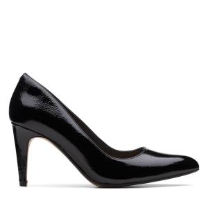 Black Clarks Laina Rae Women's Heels Shoes | CLK421CLQ