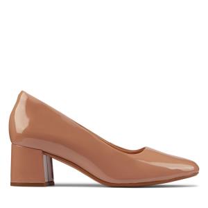 Brown Clarks Sheer55 Court Women's Heels Shoes | CLK204YVC